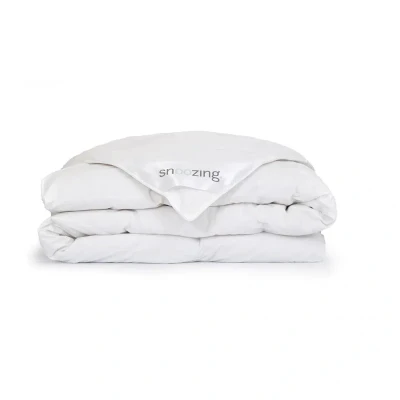 Afbeelding van Snoozing Mont Blanc Dons dekbed Tweepersoons 200x220 cm Wit