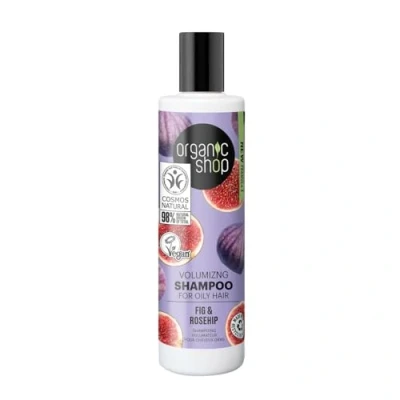 Image de OS Shampooing Volumisant Cheveux Gras Figue et Rose Musquée 280 ml