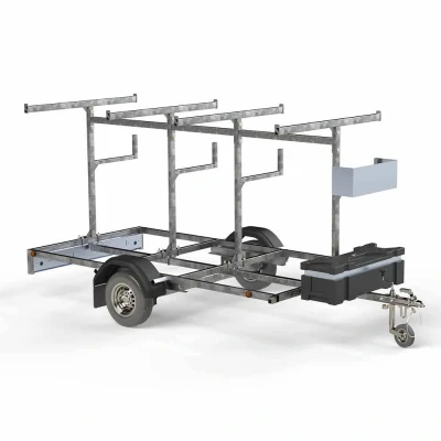Afbeelding van Euroscaffold rolsteigeraanhangwagen 305