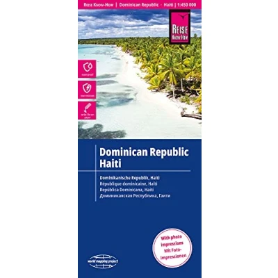 Afbeelding van Reise Know How Landkarte Dominikanische Republik, Haiti 1 : 450.000