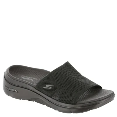 Afbeelding van Skechers Go Walk Arch Fit 2.0 Zandal Dames Sandalen Zwart
