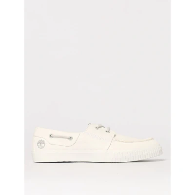 Afbeelding van Timberland Bootschoenen, Heren, Maat: 45, White canvas Katoen