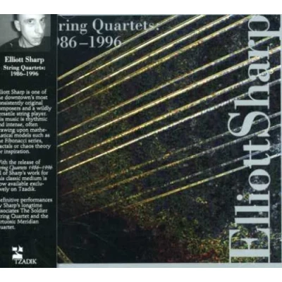 Afbeelding van Elliot Sharp: String Quartets, 1986 1996