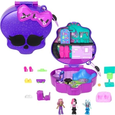 Afbeelding van Pop Polly Pocket COFFRET MONSTER HIGH