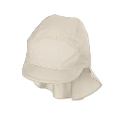Afbeelding van Sterntaler Casquette unisexe pour enfant avec protection de la nuque, sans liens, beige, 57