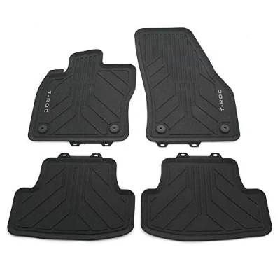 Afbeelding van Volkswagen 2GC06150082V Rubberen vloermatten voor VW T Roc Cabrio, 4 stuks