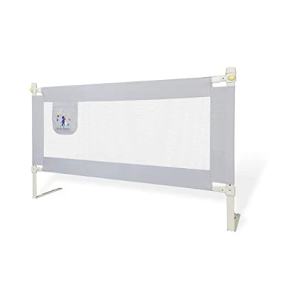 Afbeelding van CCLIFE Barriere de Lit Enfants Barrière Portable Bébé Sécurité Enfant Rail Pliable Anti Chute pour Bébés 146 150 172 180 200cm