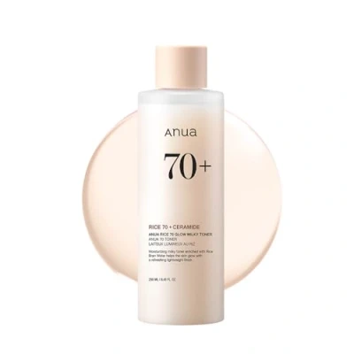 Afbeelding van Anua Rice 70 Glow Milky Toner 250ml