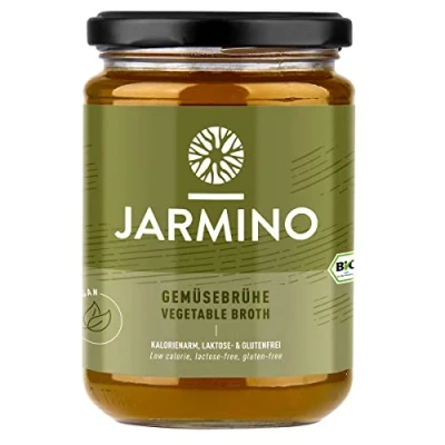 Image de JARMINO Bouillon à légumes (6 x 350 ml) Bouquet bio sans additifs végétalien idéal pour une cuisine saine et gluten Convient Paleo