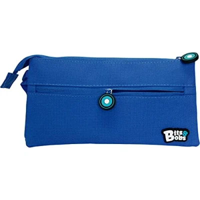 Afbeelding van Grafoplás Bits &amp; Bobs 37543830 Pennenetui, plat, blauw, 23,5 x 12 cm