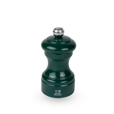 Afbeelding van Peugeot Bistro Manuele Pepermolen Van Gelakt Hout, Bosgroen, 10 Cm