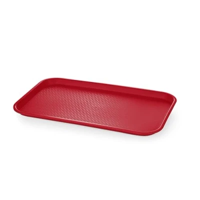 Afbeelding van Amerbox Dienblad voor fastfood polypropyleen GN 1/1 530x325x(H)20 Rood