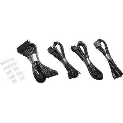 Afbeelding van Universal Extension Cables Kit X Type Black/ Silver