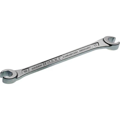 Afbeelding van HAZET 612 10X11 Tweezijdige ringsleutel 147 Chroom vanadium staal