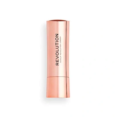 Afbeelding van Makeup Revolution Satin KISS Lipstick Lippenstift, Dames, Maat: 3.5 g, Chaffuer