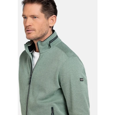 Afbeelding van Baileys Vest Jacquard Olijf 3XL