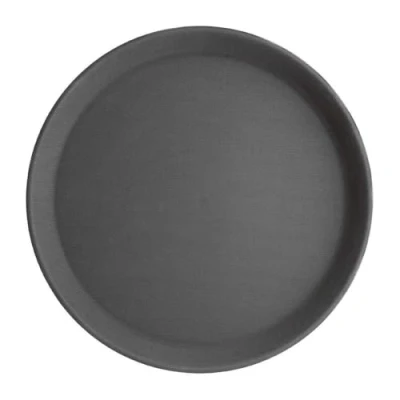 Afbeelding van Olympia Kristallon polypropyleen antislip dienblad rond 35,6cm