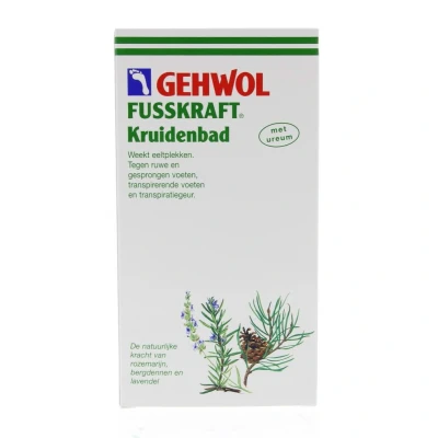 Afbeelding van Gehwol Fusskraft Kruidenbad Badzout 400 gr