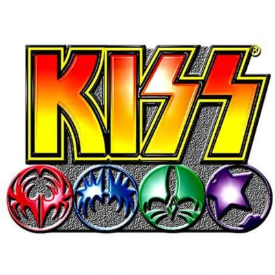 Afbeelding van Kiss Logo &amp; Icons Pin
