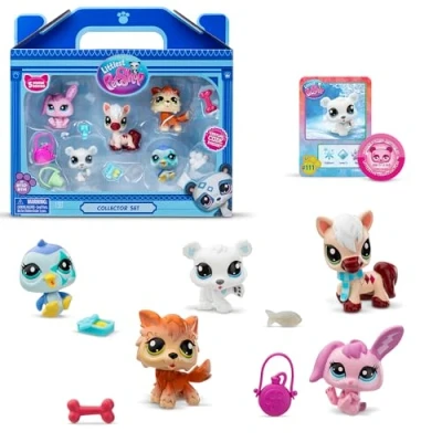 Afbeelding van Littlest Pet Shop Nieuw winterthema, verzamelaar, 5 stuks