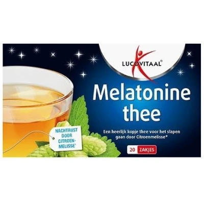 Afbeelding van 2+2 gratis: Lucovitaal Thee Melatonine 20 stuks