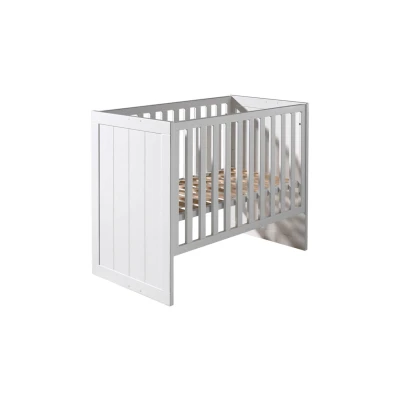 Afbeelding van Vipack Babybed Erik met bedzijden voor eenpersoonsbed 60x120 Wit