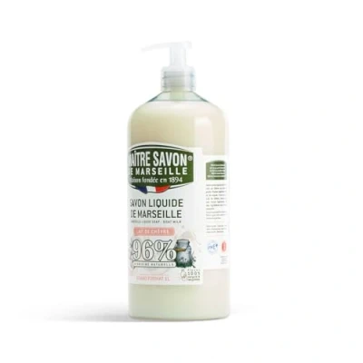 Afbeelding van Maître zeep de Marseille vloeibare Marseille, geitenmelk, 1 l, 96% natuurlijke oorsprong