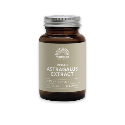 Afbeelding van Mattisson Astragalus Extract 475 mg 60 capsules