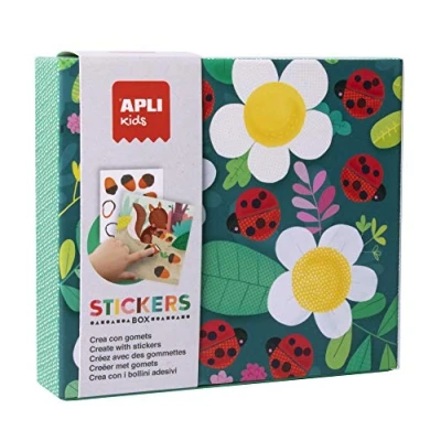 Afbeelding van APLI Kids 18362 lieveheersbeestje stickers spel
