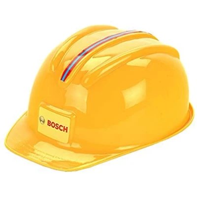 Afbeelding van Theo Klein 8127 BOSCH bouwhelm, met een echte handyman look, verstelbare hoofdomtrek, speelgoed voor kinderen vanaf 3 jaar