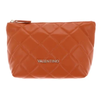 Afbeelding van VALENTINO Utensil zak Ocarina Soft Cosmetic Case Zucca Terracotta