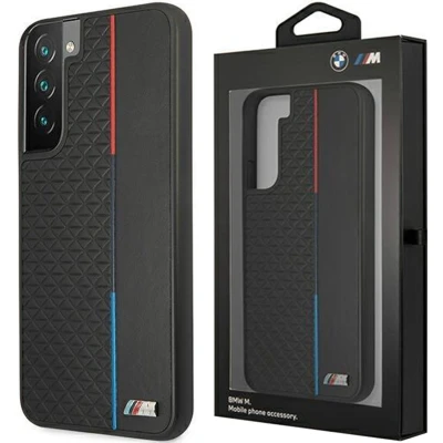 Afbeelding van BMW Triangles Tricolor Backcase Samsung Galaxy S22 Plus hoesje
