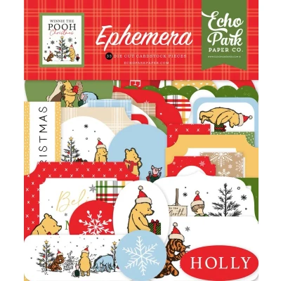 Afbeelding van Echo Park Winnie The Pooh Christmas Ephemera (WPC386024)
