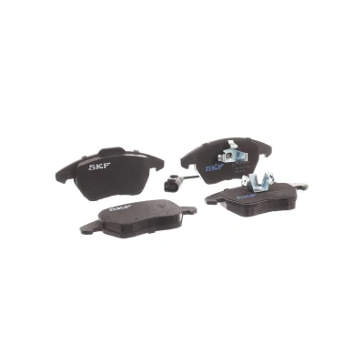 Afbeelding van SKF VKBP 80007 E Remblokkenset Incl. slijtage waarschuwingscontact VOLKSWAGEN: Golf 6, Polo V Hatchback, 5, AUDI: A3 Sportback, Hatchback