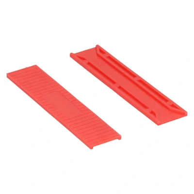 Afbeelding van Wovar Glasblokjes 22 mm breed 3 dik Rood Per 100 stuks