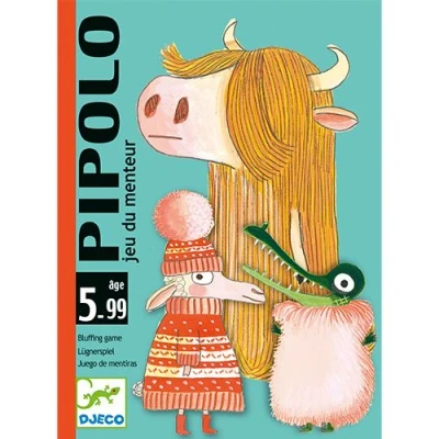 Afbeelding van Djeco kaartspel pipolo blufspel