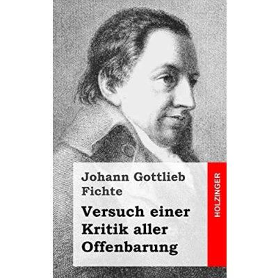 Afbeelding van Versuch einer Kritik aller Offenbarung