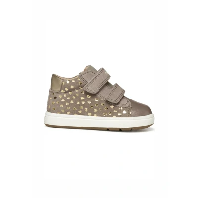 Afbeelding van Geox Biglia Babyschoenen voor kinderen, Maat: 18, Dark beige Schoenen