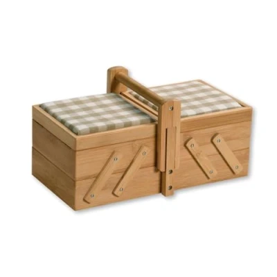 Afbeelding van Naaidoos / Materiaaldoos, uitklapbaar 29x16,7x17 cm Kesper 58711
