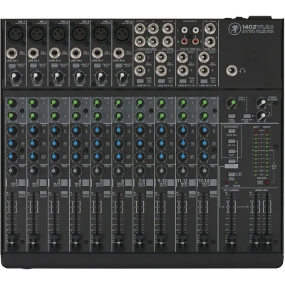 Afbeelding van Mackie 1402VLZ4 20 50000 Hz (Studio en live mixer), Mengtafel, Zwart
