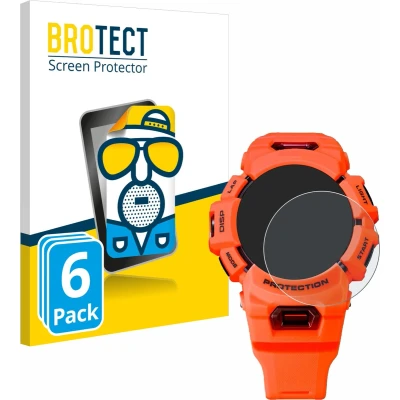 Afbeelding van BROTECT Screenprotector voor Casio G Shock GBA 900 Folie Beschermfolie matte (6 Stuks)