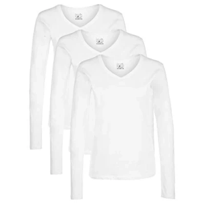 Afbeelding van berydale Bd160 Damesshirt met lange mouwen (1 stuk), Wit.