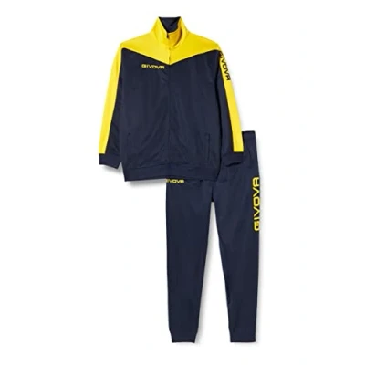 Afbeelding van Givova roma sportset 3xl blauw geel voor heren