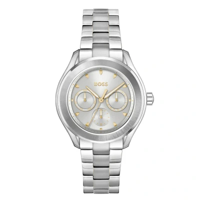 Afbeelding van HUGO BOSS dames Lida horloge HB1502747 in de kleur Zilver