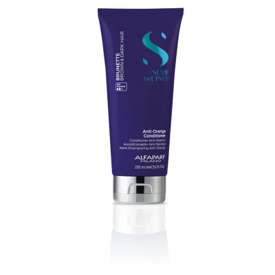 Afbeelding van Alfaparf Milano Semi Di Lino Brunette Anti Orange Conditioner 200 ml