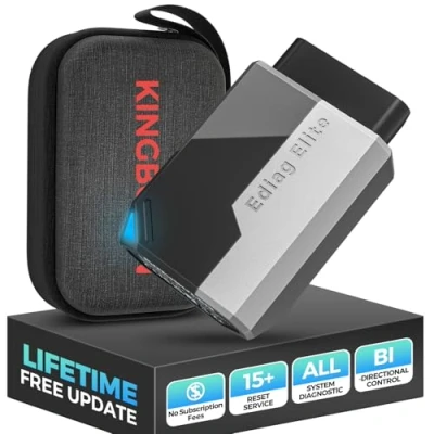 Afbeelding van KINGBOLEN Ediag Elite OBD2 Bluetooth scanner, bidirectionele bediening, diagnosegereedschap voor iOS en Android, 15+ hot reset, CANFD protocol, autoAuth FCA, levenslange update zonder