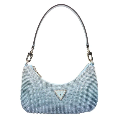 Afbeelding van Guess Zalina MINI TOP ZIP BAG Clutch, Dames, Maat: One Size, Powder blue