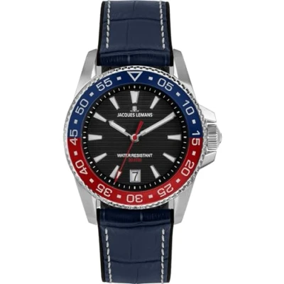Afbeelding van Jacques Lemans 1 2205D Polshorloge Heren Kwarts Liverpool Diver
