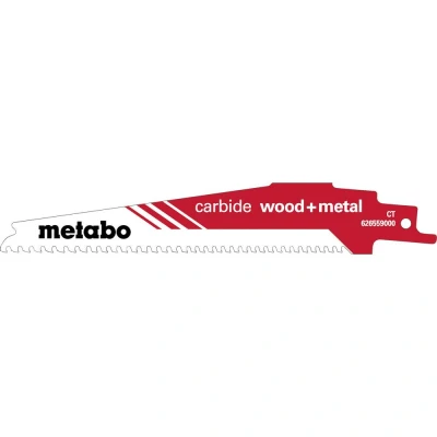 Afbeelding van Metabo 626559000 Reciprozaagblad carbid hout + metaal Zaagbladlengte 150 mm 1 stuk(s)