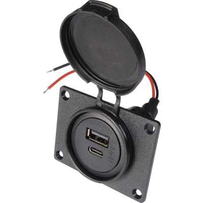 Afbeelding van ProCar 67342651 Power USB C/A Stroombelasting (max.): 3.6 A